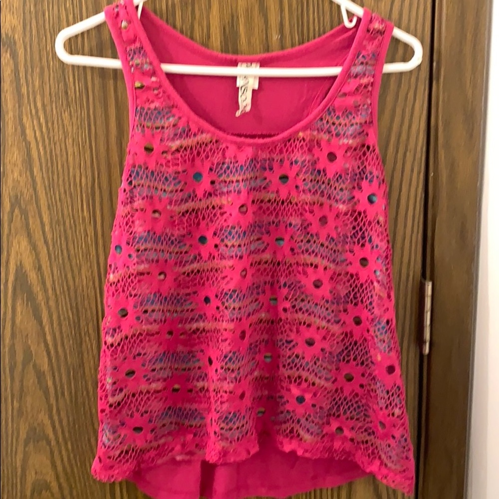 Pink tanktop